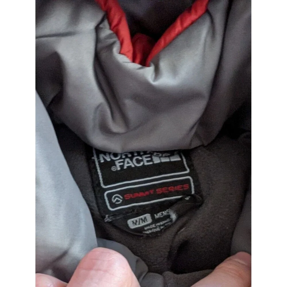 The North Face Red Summit Series 700 Goose Down Hooded Puffer Jacket M Medium